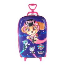 Mala Infantil MaxToy Patrulha Canina Skye Jet Roxo Mala Infantil MaxToy Patrulha Canina Skye Jet Roxo