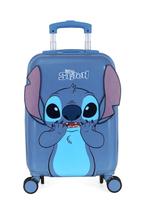 Mala Infantil Mochila Patinete Removível Stitch Disney Azul Lilo Stitch Mala Infantil Mochila Patinete Removível Stitch Disney Azul Lilo Stitch