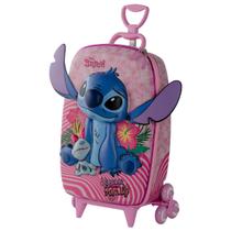 Mala Infantil Stitch Praia Rosa