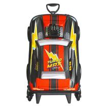 Mala Infantil Turbo Max 3D Com Rodinhas Preta Mala Infantil Turbo Max 3D Com Rodinhas Preta