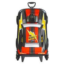 Mala Infantil Turbo Max 3D com Rodinhas Preta Mala Infantil Turbo Max 3D com Rodinhas Preta