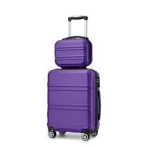 Mala Kono 20" leve Carry On TSA Lock roxa Mala Kono 20" leve Carry On TSA Lock roxa