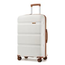 Mala Kono de 71 cm, capa dura, leve, TSA Lock, creme, branca Mala Kono de 71 cm, capa dura, leve, TSA Lock, creme, branca