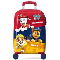 Mala Malinha Patrulha Canina Escolar Bordo Abs Rodinha 360