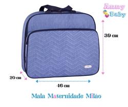 Mala Maternidade Milão Azul - MMM0006
