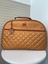 Mala Maternidade Tradicional Caramelo Mini Bags