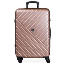 Mala Média 23 Kg ABS 4 Rodas 26" Detroit Rosé