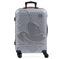 Mala Média 23 Kg ABS 4 Rodas Mickey Epcot Prata Mala Média 23 Kg ABS 4 Rodas Mickey Epcot Prata