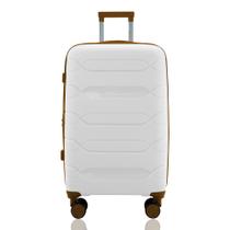 Mala Média 23kg Despachada Expansiva Rígida Polipropileno Rodas Duplas 360º Cadeado TSA Gladiador P1M Mala Média 23kg Despachada Expansiva Rígida Polipropileno Rodas Duplas 360º Cadeado TSA Gladiador P1M