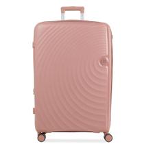 Mala Média 23kg Polipropileno 4 Rodas Cartagena Rosé