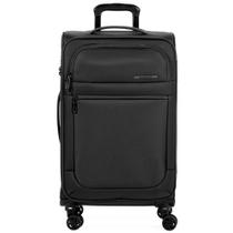 Mala Média de 23kg Poliéster 4 Rodas 25,5" Edimburgo Preta Mala Média de 23kg Poliéster 4 Rodas 25,5" Edimburgo Preta