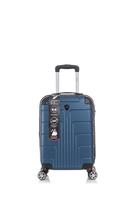 Mala Média Fibra Abs Expansor Rodas 360º Zíper Antifurto