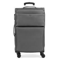 Mala Média Poliéster 4 Rodas Swiss One Verbier II Cinza