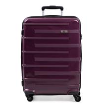 Mala Média Polipropileno 4 Rodas SwissOne Montreux Roxo Mala Média Polipropileno 4 Rodas SwissOne Montreux Roxo
