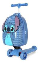 Mala Mochila Rígida Patinete Original Stitch Disney - Luxcel