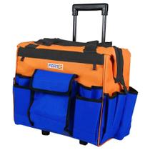 Mala para Ferramentas 19 Bolsos 44cm com Rodas e Alça Telescópica FortG