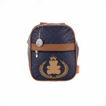 Mala para Maternidade Ted Urso Azul M c/ Medalha - 1 pç
