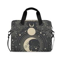 Mala para notebook DerLonkaje Goth Astrology Tarot 15,6" impermeável