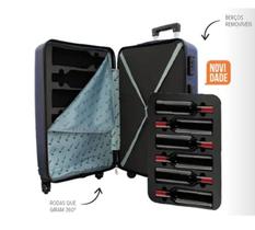 Mala Para Transporte De Vinhos Suporta 12 Garrafas Mala Para Transporte De Vinhos Suporta 12 Garrafas