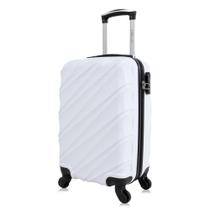 Mala pequena de bordo Havana 4 Rodas Swiss Move Branca