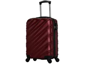 Mala pequena de bordo Havana 4 Rodas Swiss Move Vinho