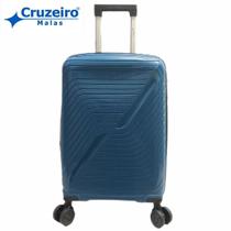 Mala Pequena de Bordo POLIPROPILENO CRUZEIRO 10kg Expansiva Giratória 360 Cadeado Segredo Rodas Duplas 6000P