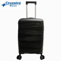 Mala Pequena de Bordo POLIPROPILENO CRUZEIRO 10kg Expansiva Giratória 360 Cadeado Segredo Rodas Duplas 6008P