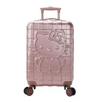 Mala rígida Bioworld Hello Kitty 51 cm xadrez rosa Mala rígida Bioworld Hello Kitty 51 cm xadrez rosa