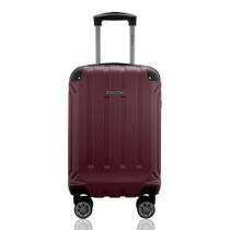 Mala Rígida De Fibra 360 Tamanho Bordo - Gladiador - A5 - Cereja