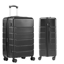 Mala Simple Deluxe 28" Expansível ABS Spinner com Cadeado TSA Mala Simple Deluxe 28" Expansível ABS Spinner com Cadeado TSA