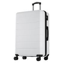 Mala Sweetcrispy 71cm Rígida com Fechadura TSA Creme Branco Mala Sweetcrispy 71cm Rígida com Fechadura TSA Creme Branco