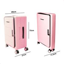 Mala viagem bagagem dobrável compacta grande stillus