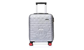 Mala Viagem De Bordo Pequena Rodinha 360 Mickey Mouse Disney Cor Prata Mf10405my Luxel Mala Viagem De Bordo Pequena Rodinha 360 Mickey Mouse Disney Cor Prata Mf10405my Luxel