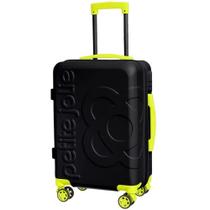 Mala viagem de bordo petite jolie trip preto lima original pj10757
