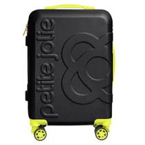 Mala viagem de bordo petite jolie trip preto lima original pj10757