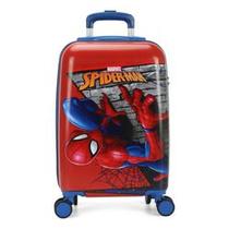 Mala Viagem Infantil de Bordo 10kg Homem Aranha Spider Man Marvel