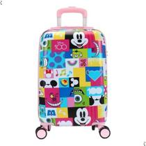 Mala Viagem Luxcel Infantil Disney Pequena Rosa - MF10435DY