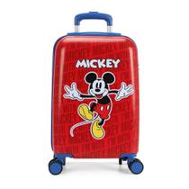 Mala Viagem Mickey Mouse Infantil Bordo Original Abs 360