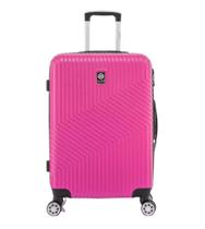 Mala Viagem Tamanho P Bordo Rodas Duplas Giro 360 Cor Pink Santino Mala Viagem Tamanho P Bordo Rodas Duplas Giro 360 Cor Pink Santino