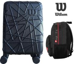 Mala wilson E Mochila Combinadas Kit Viagem Notebook Conjunt 2 Em 1 Wilson