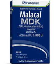 Malacal MDK 30 Capsulas Calcio + Magnesio + Vitamina D - BRASTERAPICA