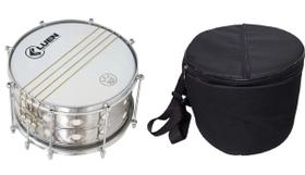 Malacaxeta 20x12 Inox Vazado 8 Afin/Aro Bola Luen +Bag Luxo