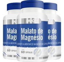 Malato de Magnésio 3 X 60 Cápsulas Duom