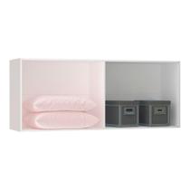 Maleiro Closet Ponte Queen 165cm 2 Divisórias Prime Branco