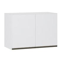 Maleiro Ponte Aérea 2 Portas 97cm Branco C/Branco