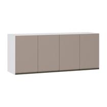 Maleiro Ponte Aérea 4 Portas 165cm Branco C/Connect