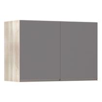 Maleiro Ponte Solteiro 2 Portas Plus 97 Cm Cinza Puro