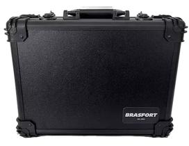 Maleta Anti-Impacto com Espuma alta proteção Preta Brasfort