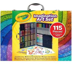 Maleta Arte Colorir Crayola Imagination Art Set 115 Peças