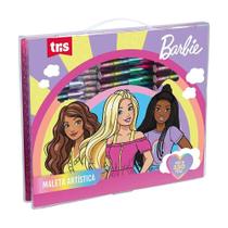 Maleta Artística Barbie 150 Peças 909442 - Tris Maleta Artística Barbie 150 Peças 909442 - Tris